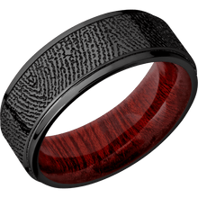 Zirconium + Polish , Polish Finish + Blood Wood