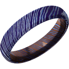 Titanium Damascus + Satinetched , Satinetched Finish
