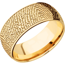 14K Yellow Gold + Polish Finish