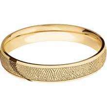 10K Yellow Gold + Polish Finish