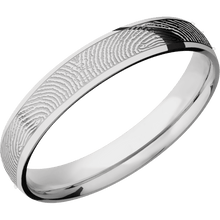 14K White Gold + Polish Finish