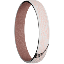 Stainless Steel + Polish Finish + Rose Gold