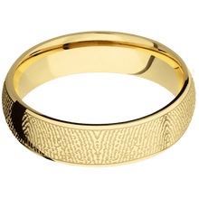 10K Yellow Gold + Polish Finish