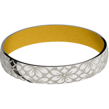 Stainless Steel + Polish Finish + Metallic Yellow