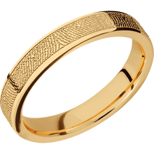 14K Yellow Gold + Polish Finish