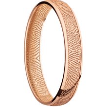 14K Rose Gold + Polish Finish