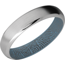 Titanium + Satin , Polish Finish + Polar Blue
