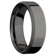 Tantalum Noir + Polish , Sand Finish
