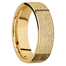 10K Yellow Gold + Polish Finish