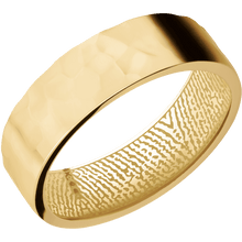 10K Yellow Gold + Rockpolish Finish