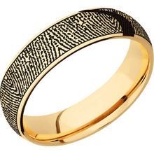 14K Yellow Gold + Polish Finish