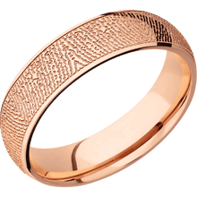 14K Rose Gold + Polish Finish