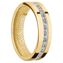 10K Yellow Gold + Polish Finish