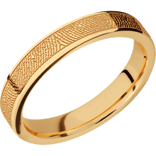 14K Yellow Gold + Polish Finish