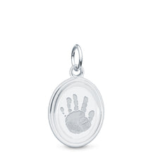 Sterling Silver Oval Charm