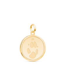 14k Yellow Gold Disc Charm