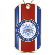 Officially Licensed U.S. Coast Guard Dog Tag
