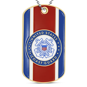 Officially Licensed U.S. Coast Guard Dog Tag