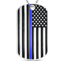 Officially Licensed Thin Blue Line Dog Tag