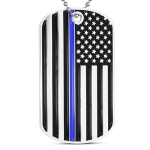 Officially Licensed Thin Blue Line Dog Tag