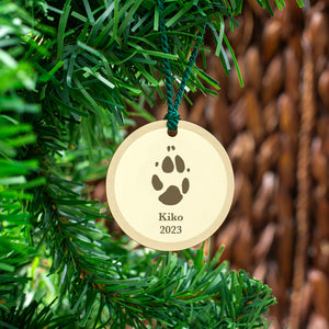 Brass Christmas Ornament