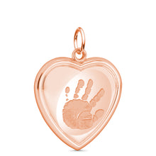 14k Rose Gold Heart Pendant