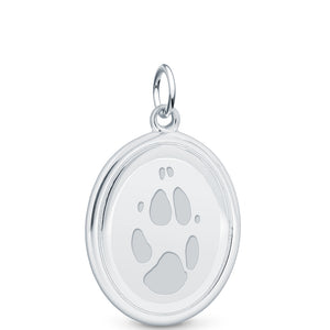 Sterling Silver Oval Pendant