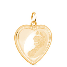 14k Yellow Gold Heart Pendant