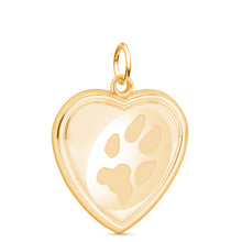 14k Yellow Gold Heart Pendant