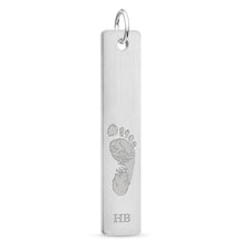 Stainless Steel Vertical Bar Pendant
