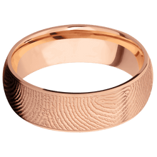 14K Rose Gold + Satin Finish