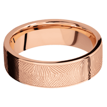 14K Rose Gold + Polish Finish