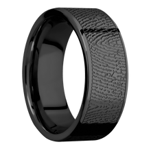Zirconium Fingerprint Ring