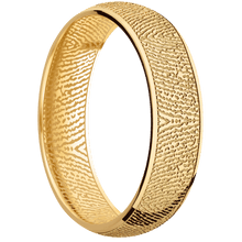14K Yellow Gold + Polish Finish