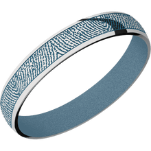 Stainless Steel + Polish Finish + Polar Blue