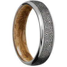 Titanium + Satin , Polish Finish + Whiskey Barrel