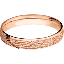 10K Rose Gold + Polish Finish