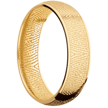18K Yellow Gold + Polish Finish