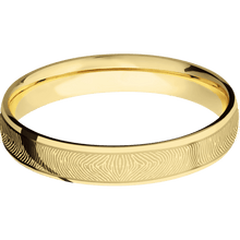 10K Yellow Gold + Polish Finish