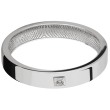 Palladium Silver + Polish Finish
