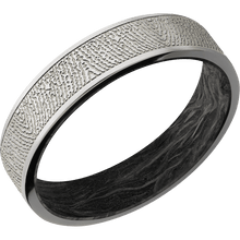 Stainless Steel + Satin Finish + Forged Carbon Fiber