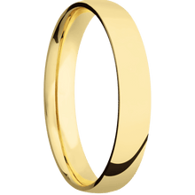10K Yellow Gold + Polish Finish