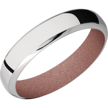 Stainless Steel + Polish , Polish Finish + Rose Gold