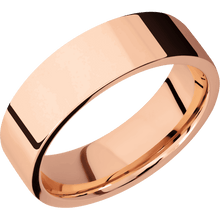 18K Rose Gold + Polish Finish