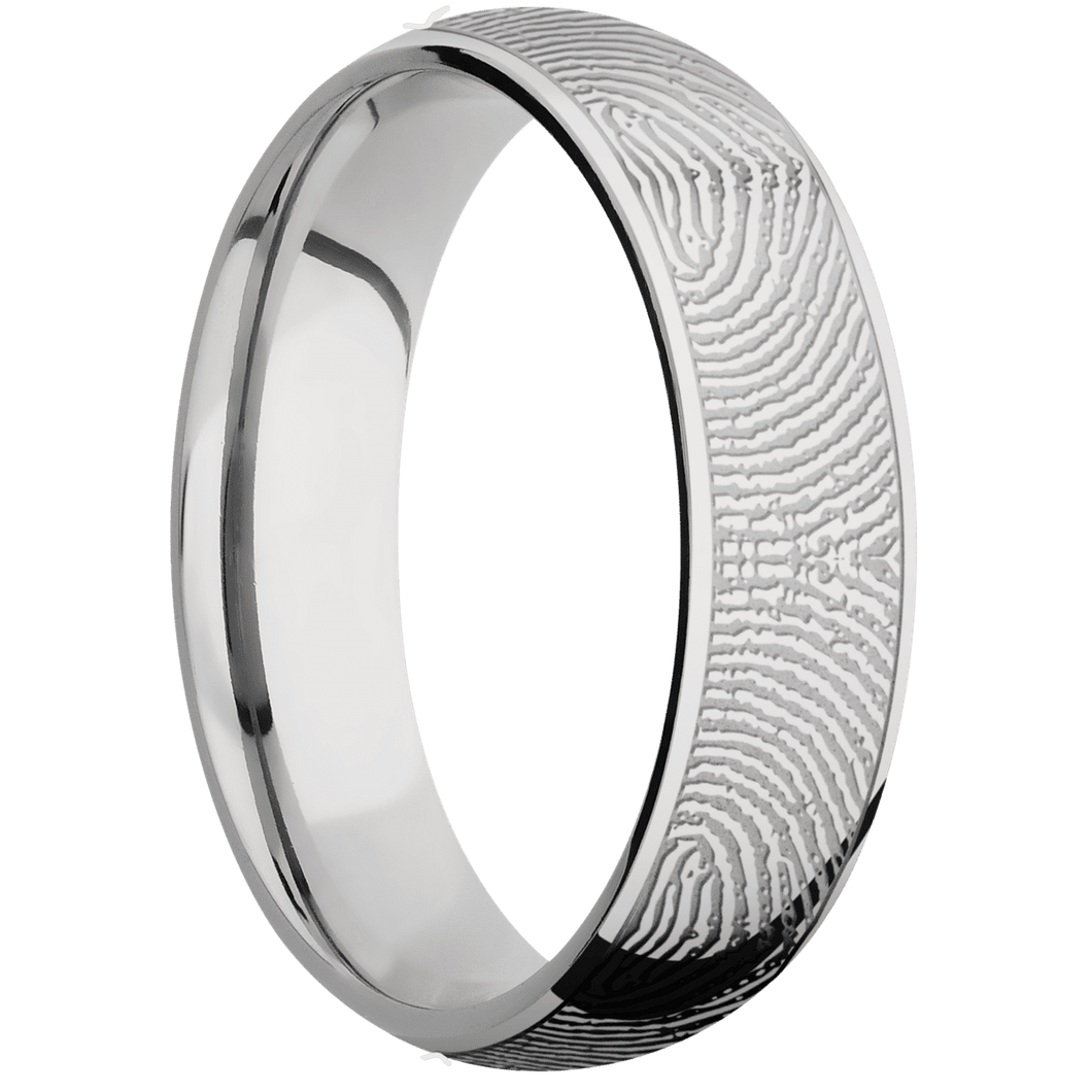 Palladium Silver + Polish Finish