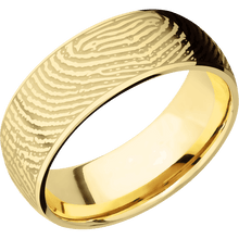 10K Yellow Gold + Polish Finish