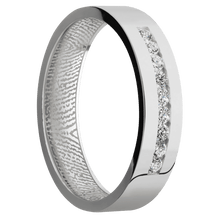 14K White Gold + Polish Finish
