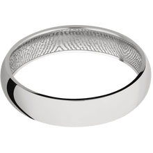 Palladium Silver + Polish Finish