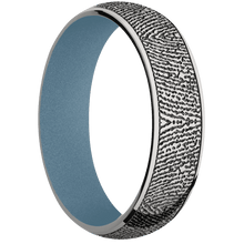 Titanium + Polish Finish + Polar Blue
