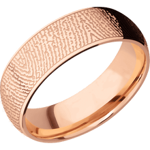 14K Rose Gold + Polish Finish